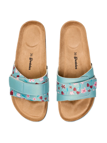 Ženske kork natikače Ljubav za trešnjama