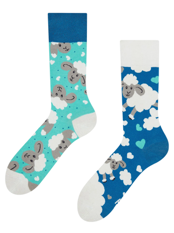 Vesele čarape Ovce i oblaci