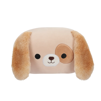 Squishmallows Stackables smeđi pas Harris s mrljom na oku, 30 cm