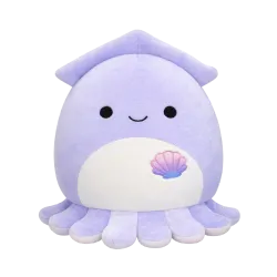 Squishmallows ljubičasta lignja Stacy, 13 cm