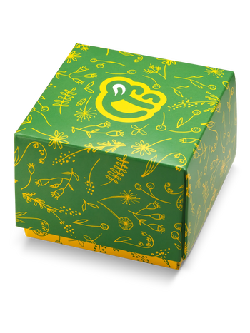 Četverokutni poklon paket Proljetno cvijeće