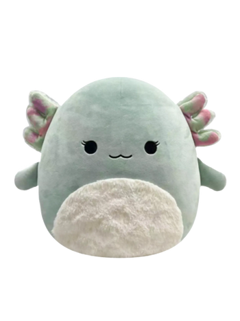Squishmallows aksolotl Chasmen s čupavim trbuščićem, 30 cm
