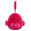 Squishmallows Clip-On betta riba Barella boje maline, 9 cm