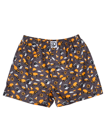 Vesele muške široke bokserice Građevinar