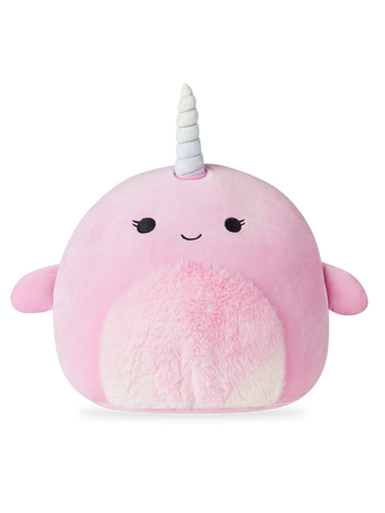 Squishmallows ružičasti narval Esme, 30 cm