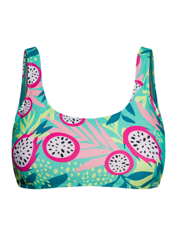 Veseli sportski gornji dio bikinija Pitaja