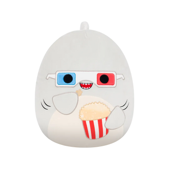 Squishmallows sivi morski pas Gordon s kokicama, 35 cm
