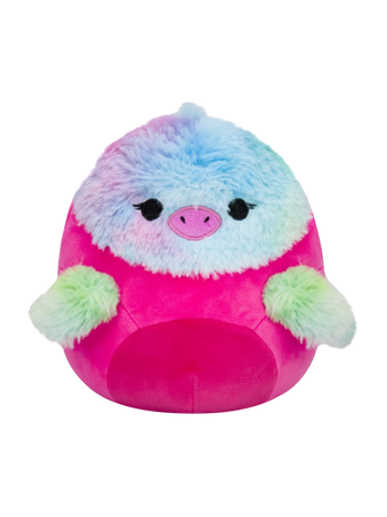 Squishmallows ružičasta čupava papiga Abilene, 20 cm