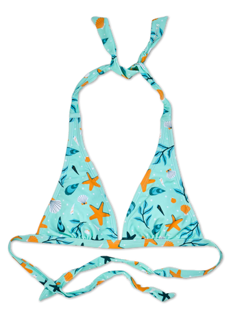 Veseli gornji dio bikinija Školjke