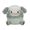 Squishmallows sivi bigfoot Evita s traper kapom, 20 cm