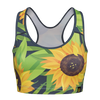 Veseli sportski top Suncokret i lišće