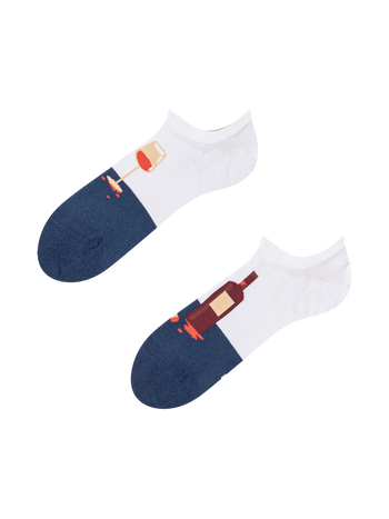 Vesele čarape za tenisice Boca vina