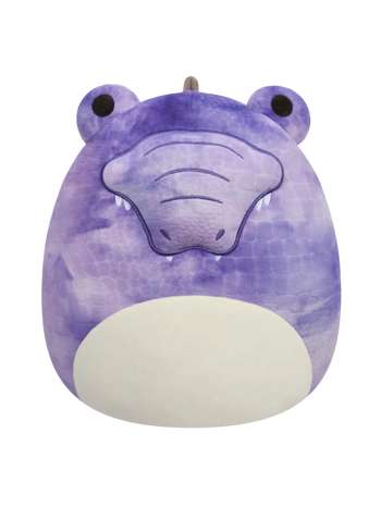 Squishmallows ljubičasti krokodil Dove, 30 cm