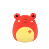 Squishmallows, crvena tropska žaba Obu, 20 cm