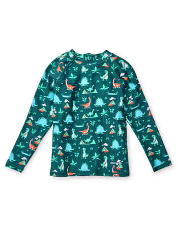 Dječja UV zaštitna majica za plivanje Skatepark s dinosaurima