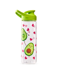 Vesela boca za vodu Avokadova ljubav 700 ml