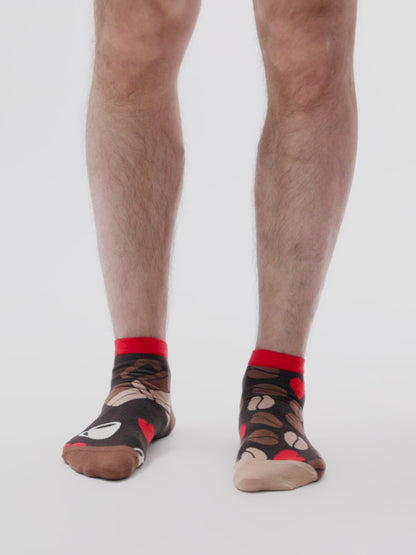 Vesele stopalice Ljubav za kavom