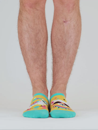 Vesele čarape za tenisice Kul ljama