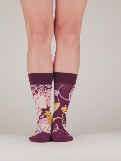 Vesele čarape Crno vino