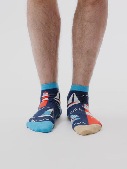 Vesele stopalice Svjetionik i jedrilice